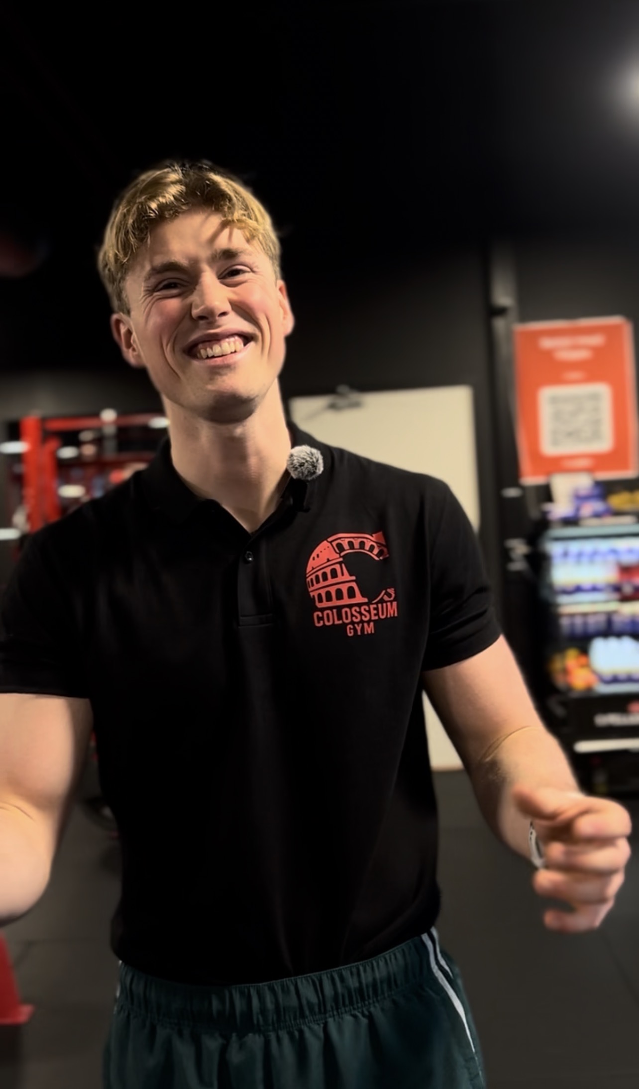 Patrick Fredriksen i trening